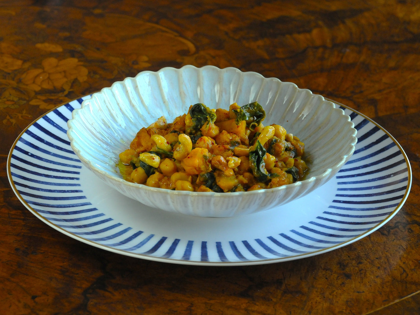 Vadouvan Chickpea & Sweet Potato Coconut Curry (PB)