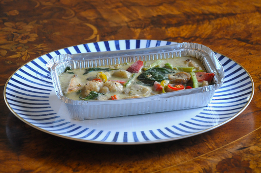 Thai Green Cauliflower Curry -Non vegetarian