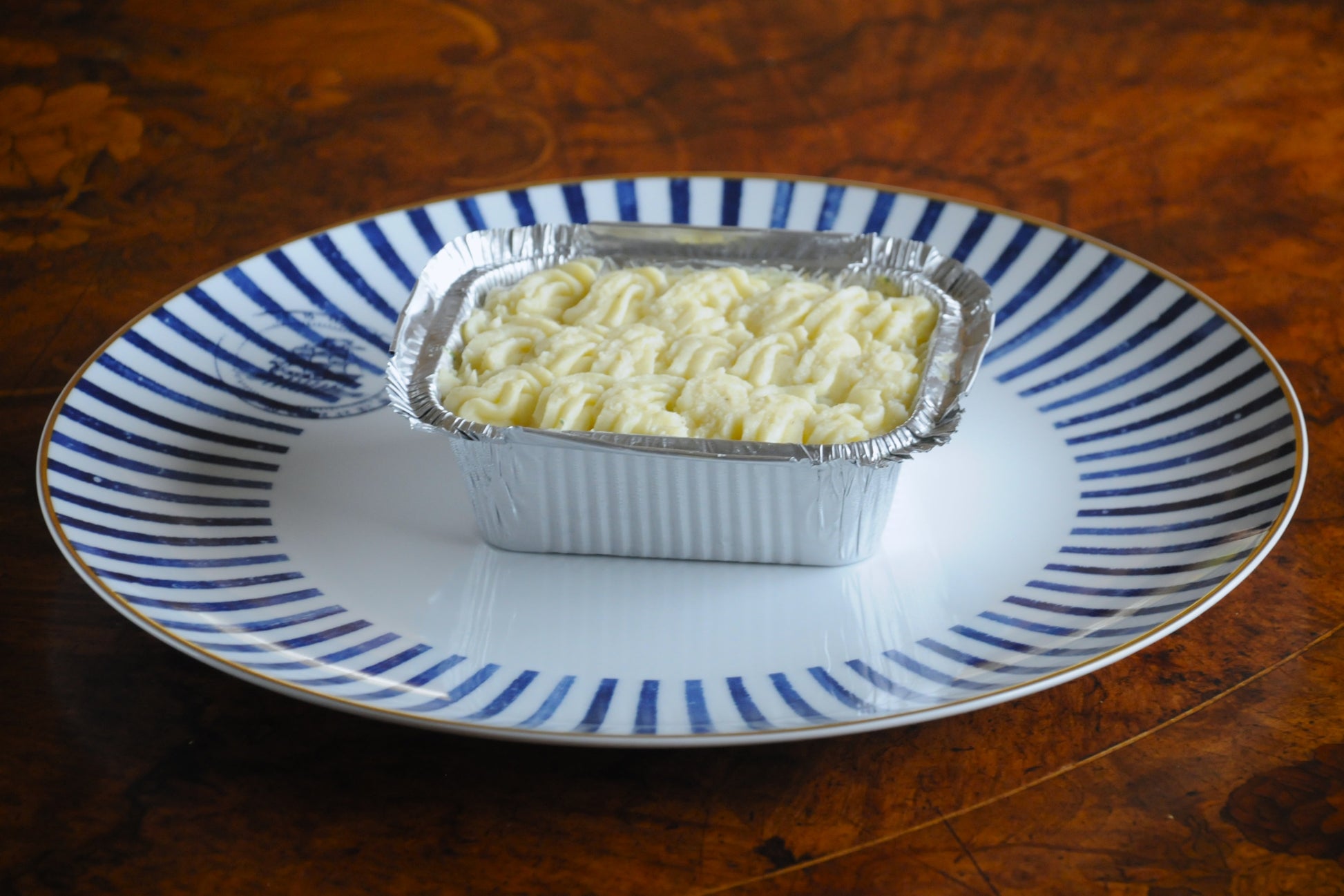 raw  Classic Wild Fish Pie gourmet meal by Chef George Tannock Algarve