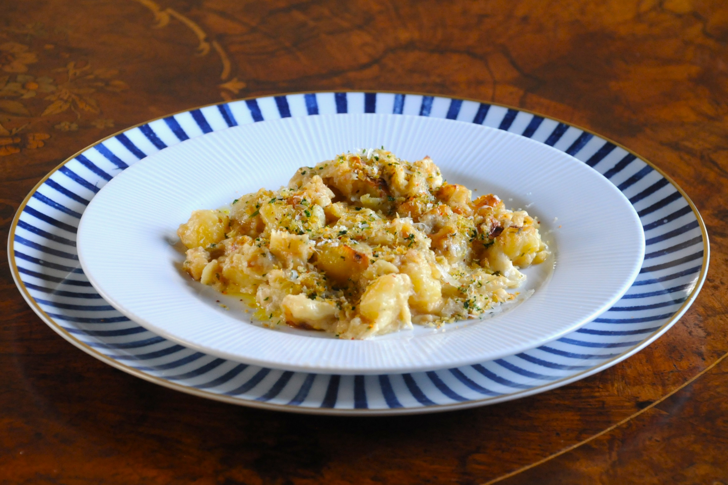 Bacalhau com Natas – Creamed Salt Cod Gratin with Lemon & Parsley Panko Topping