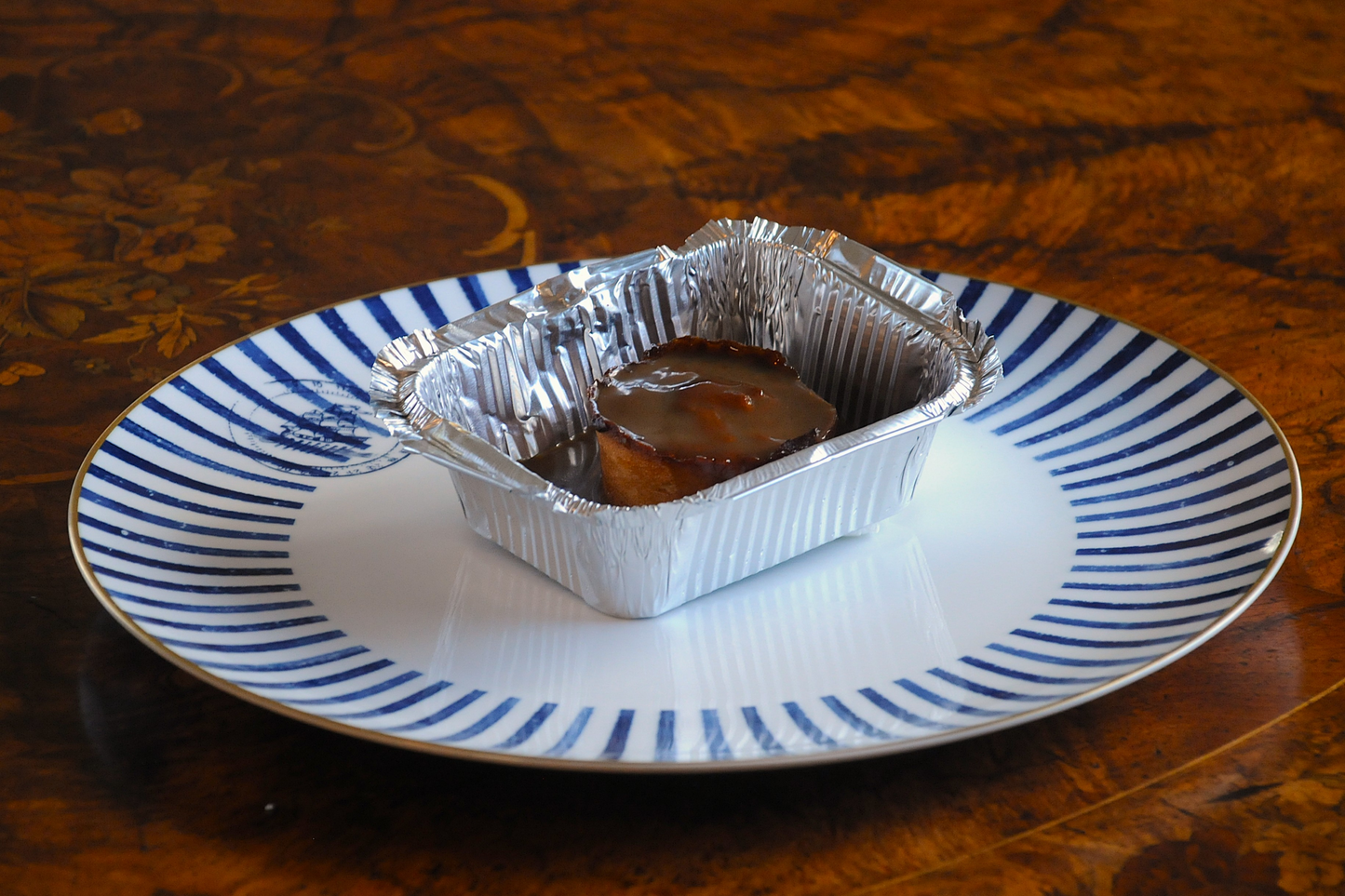 Clementine & Almond Sticky Pudding with Talisker Butterscotch Sauce