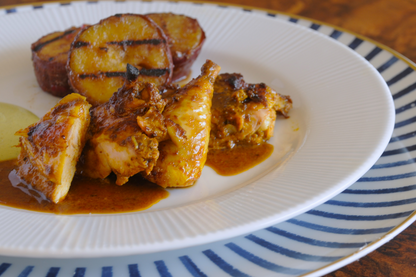 Peruvian Baby Chicken a la Brasa for two