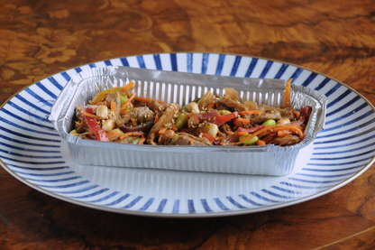 Yellow Bean & Peanut Pork Stir-Fry (Kung Pao Style)